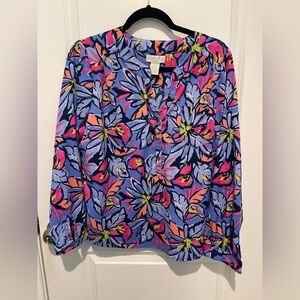 Caribbean Joe Multicolor Floral Shirt